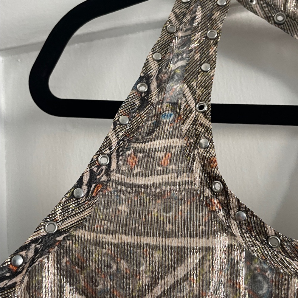 Isabel Marant Studded Patterned Tank - Picture 3 of 5